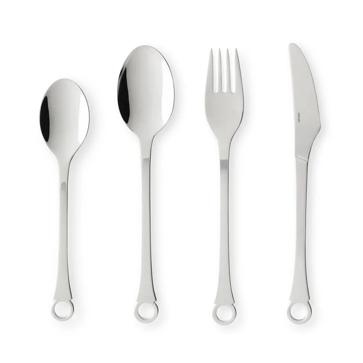 Gense - Pantry Besteckset, matter / glänzender Stahl (16-tlg.)