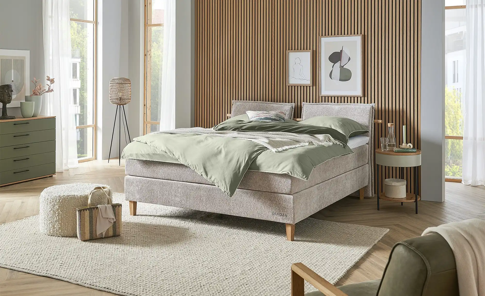 SKAGEN STUDIO Boxspringbett Voodie