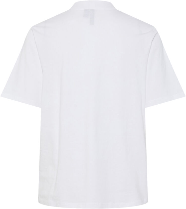 Pieces PCPHOEBE PRINTED T-SHIRT BC Bright white/cosmic glow