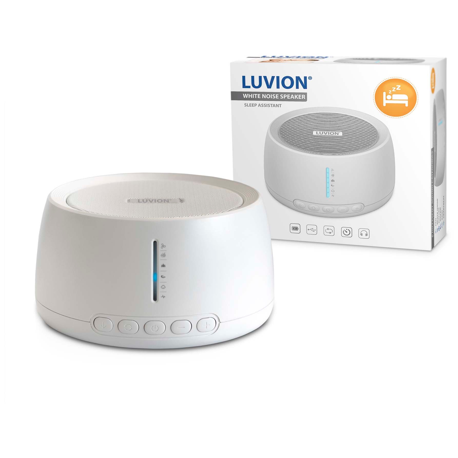 Luvion white noise speaker wit