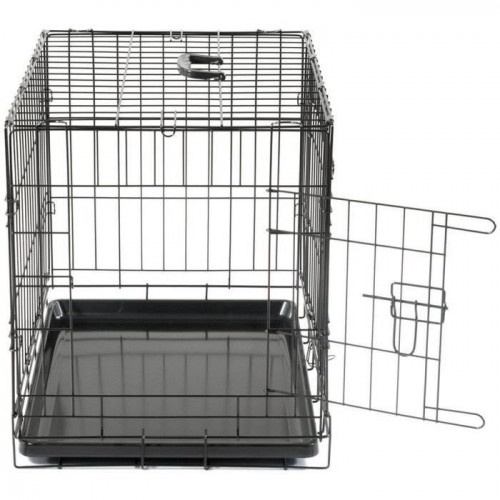 Gaiola dobrável de metal para cães Vadigran