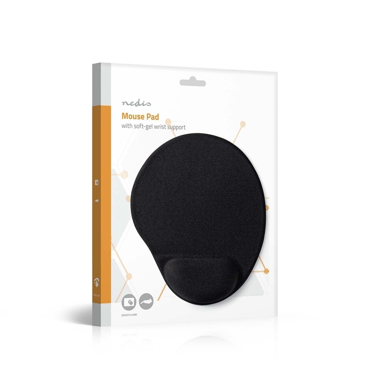 Nedis Musematte | 215 mm | Sort
