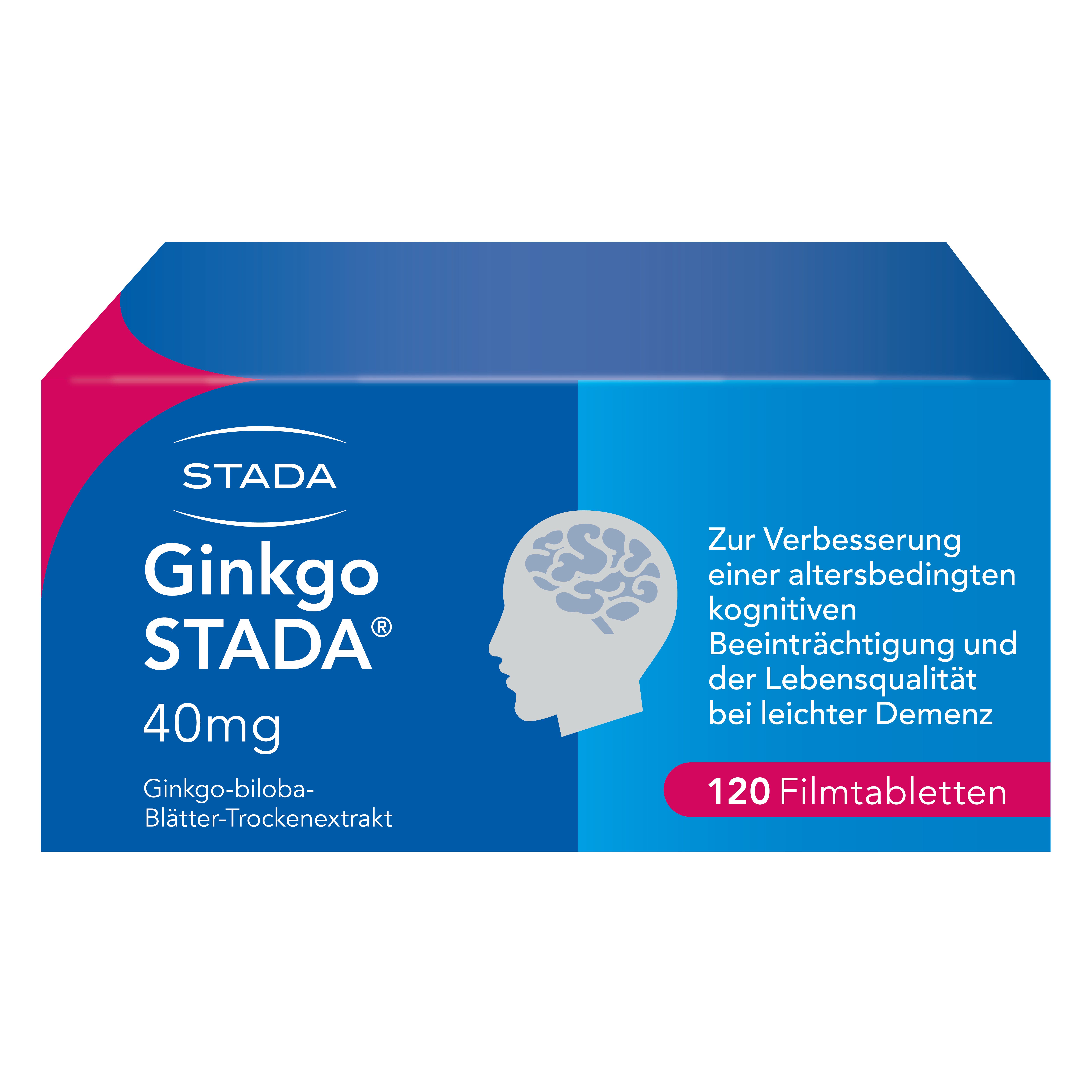 Ginkgo Biloba STADA® 40 mg bei Gedächtnis- und Konzentrationsstörungen