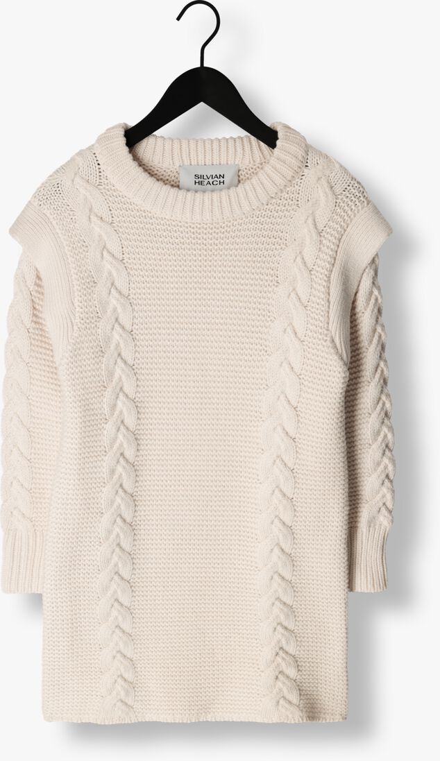 SILVIAN HEACH ecru silvian heach mini jurk vestit.corto / dress 1