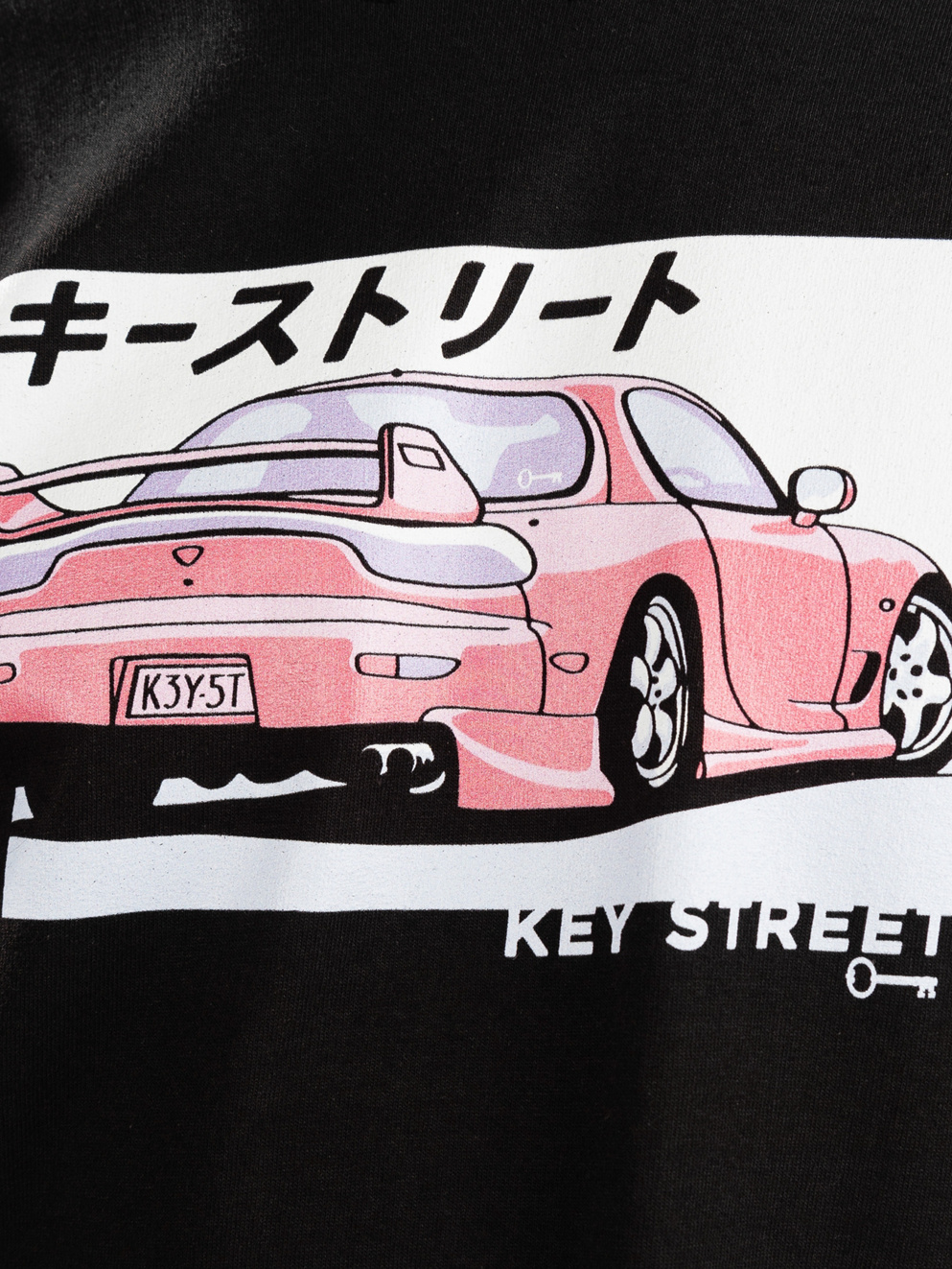 Key Street Kaiten T-Shirt black