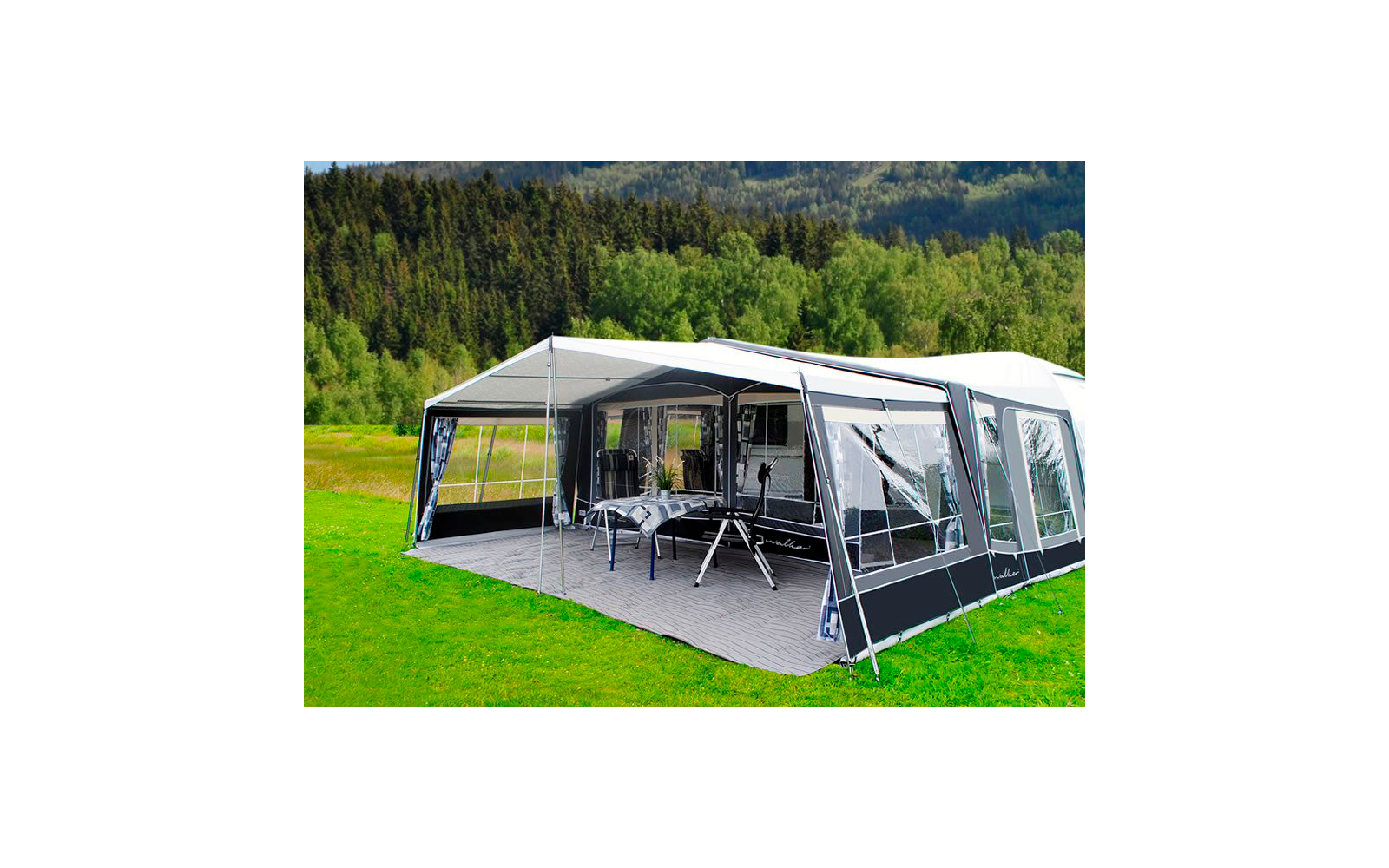 Walker Patio Sonnenvordach WS-5 Umlaufmaß 780 - 810 cm