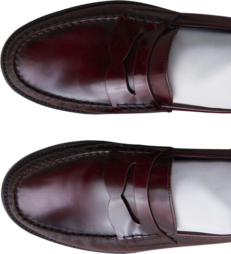 MANGO Leather moccasin 78