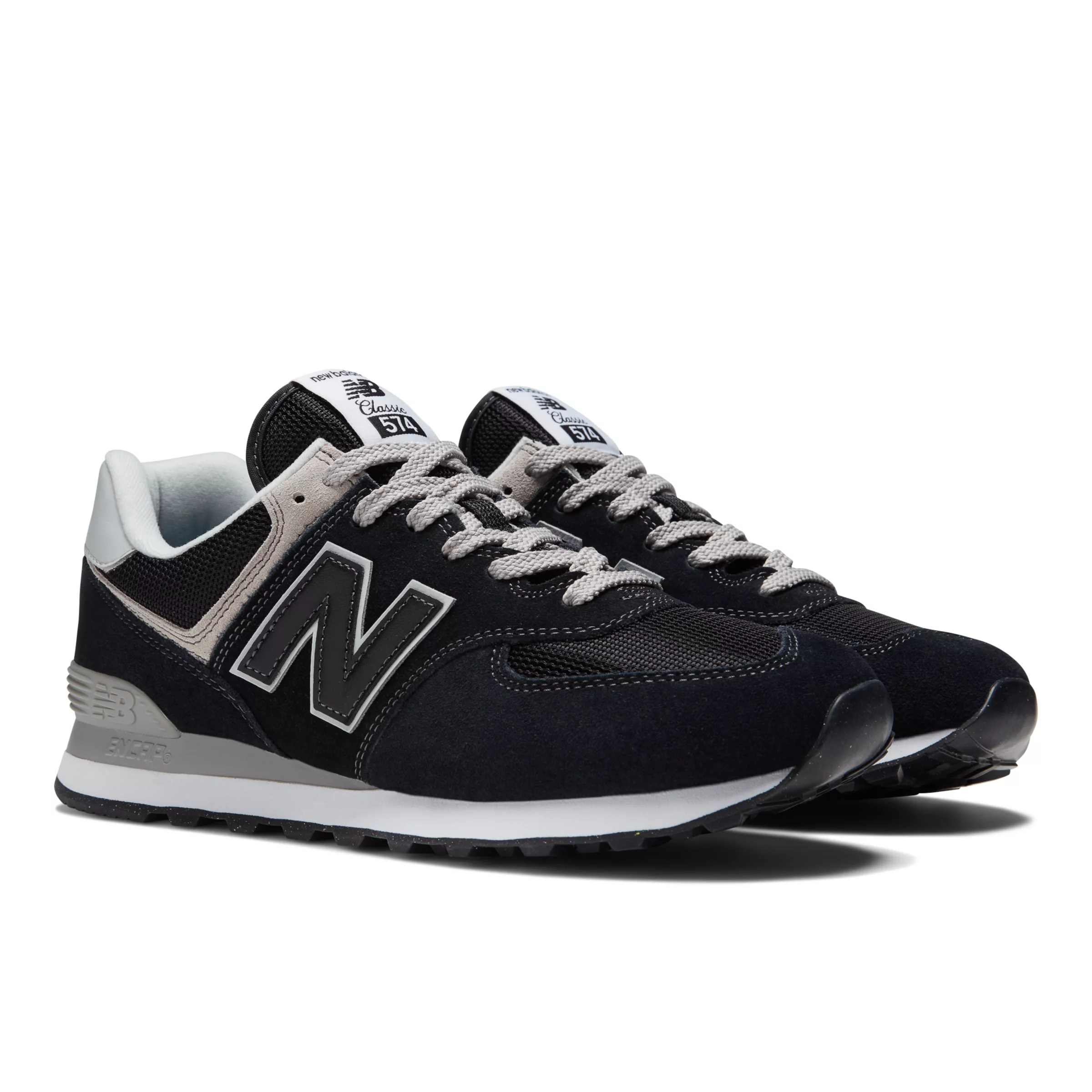 574 Core Black with White