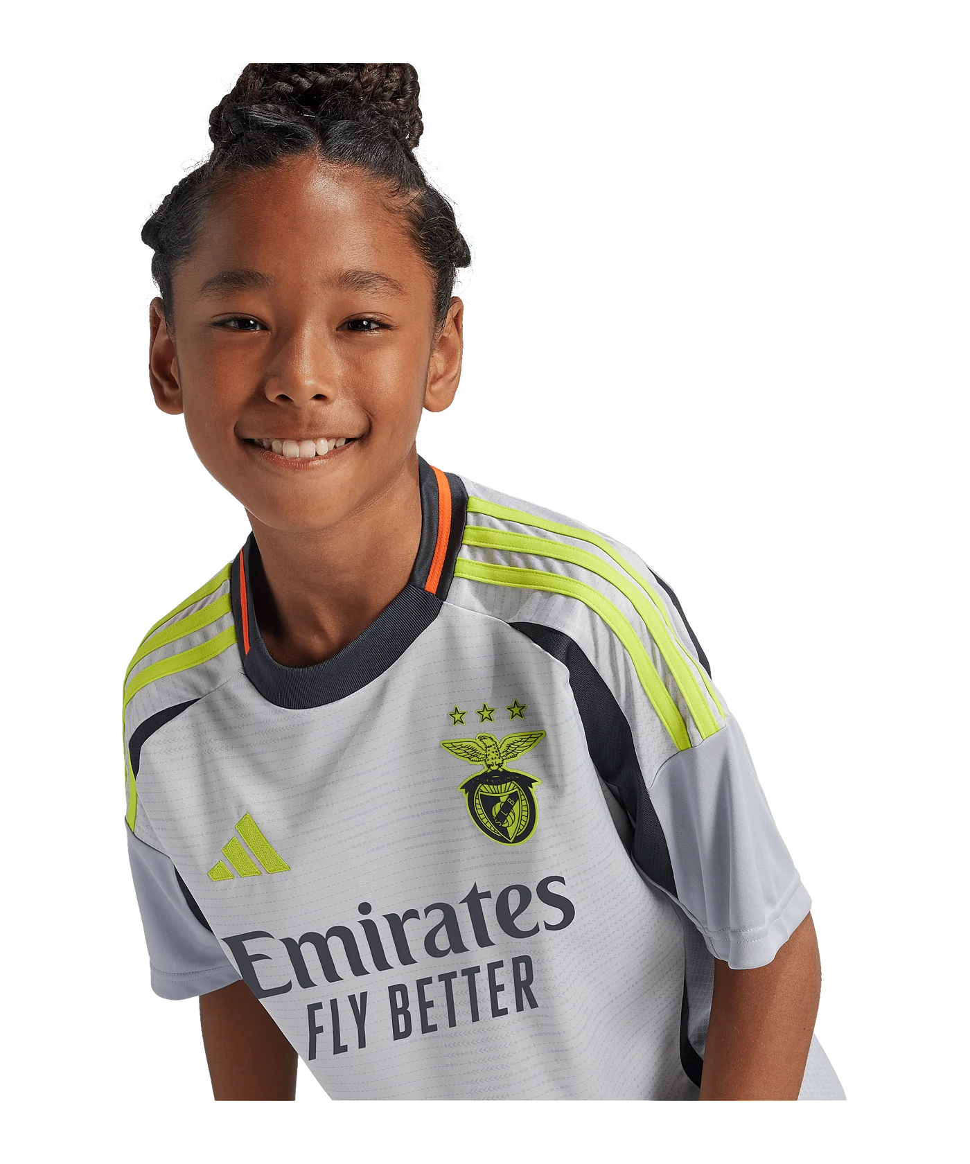 adidas Benfica Lissabon Trikot 3rd 2024/2025 Kids Grün