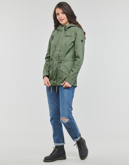 Only - ONLLORCA 2023 CANVAS PARKA CC Verde