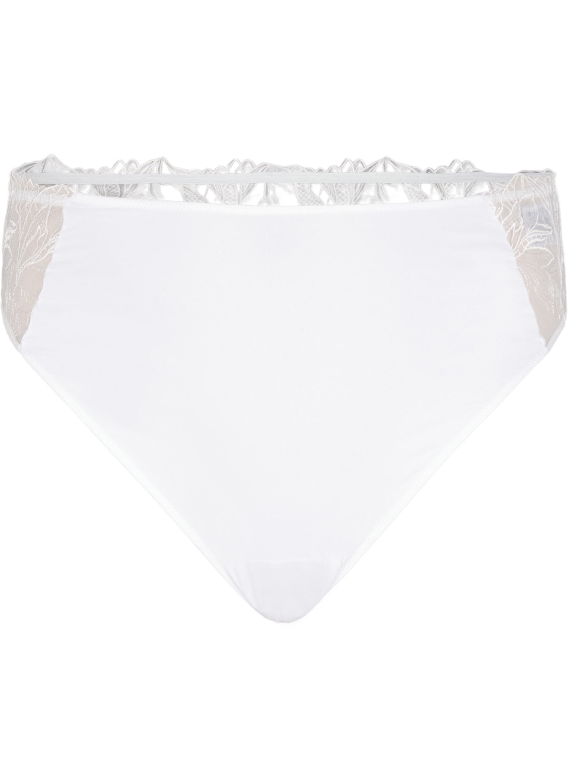 G-streng i microfiber med blonder