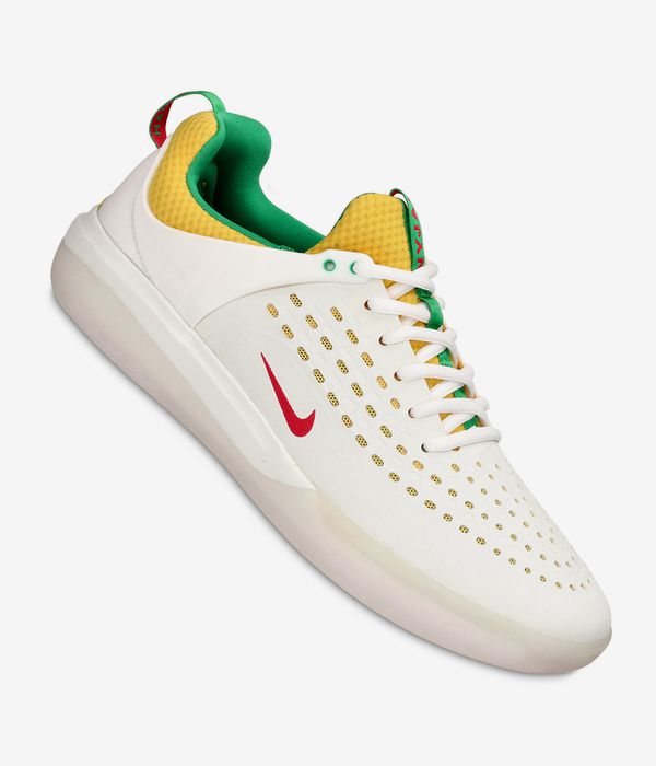 Nike SB Nyjah 3 Premium Schuh (summit white/black tour yellow)