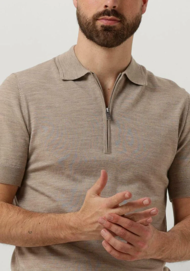 MATINIQUE beige matinique polo mapolo knit