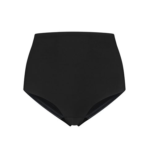Bye Bra Sculpting Mid Waist Brief, Black, XL