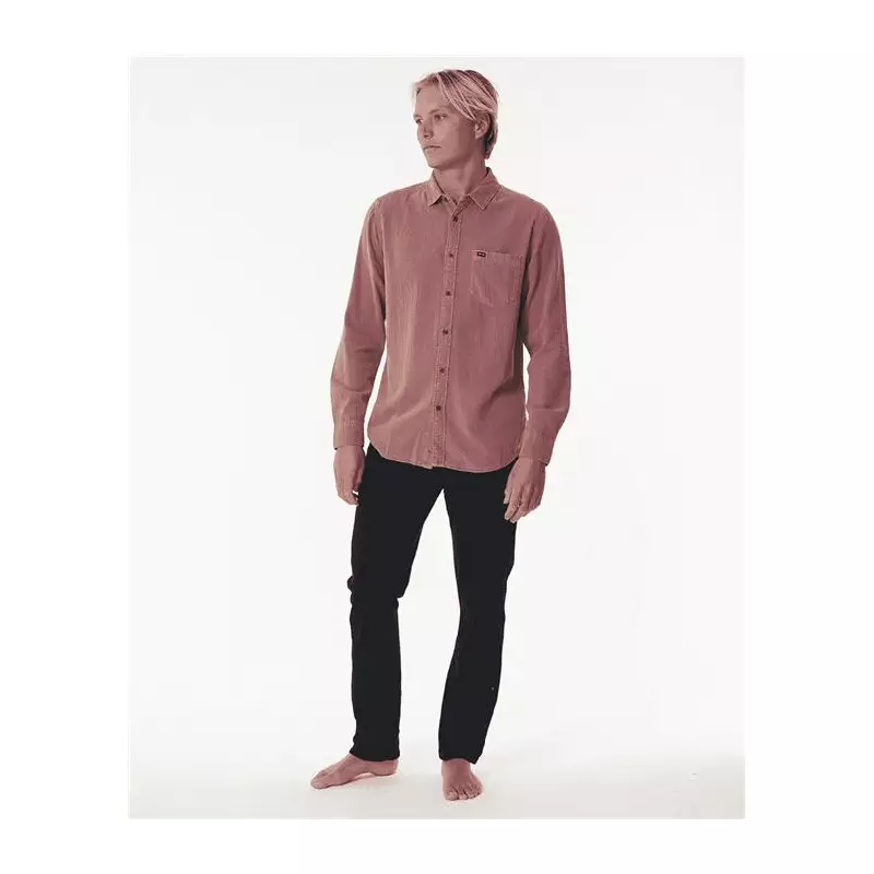 Chemise RIPCURL Washed L/S Shirt Mauve XL
