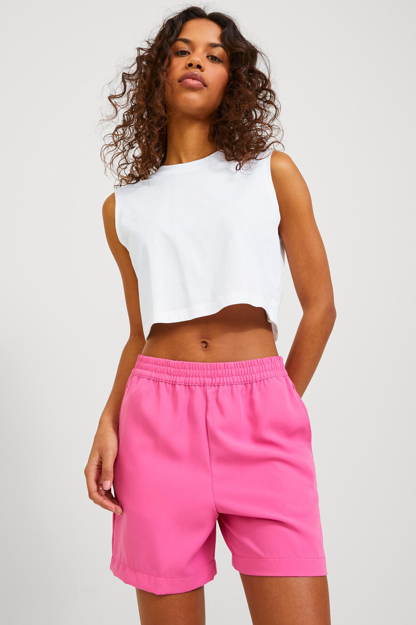 Top cropped sem mangas