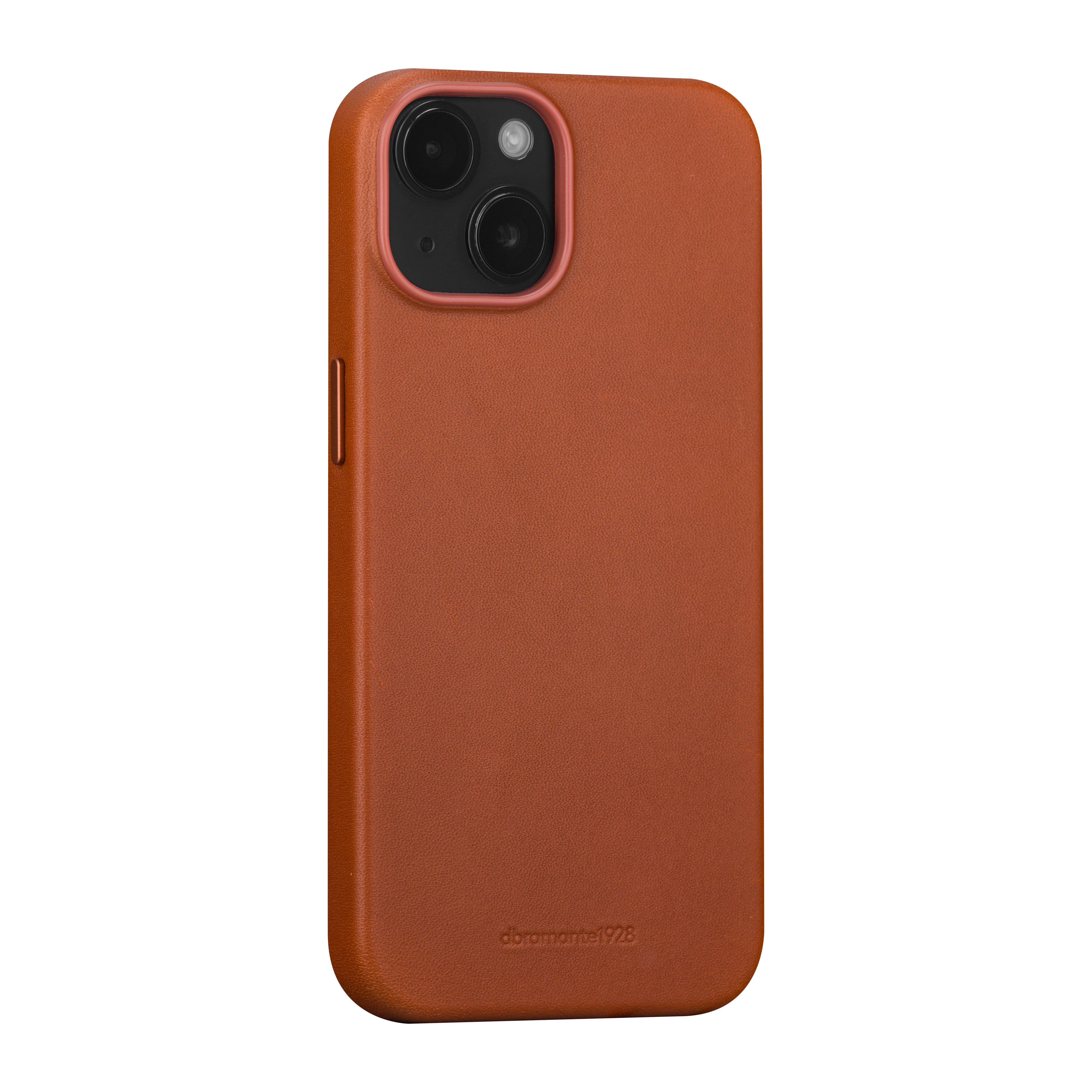 iPhone 15 MagSafe Echtleder Hardcase Hülle Roskilde Recycled (RO61GT001890) - Tan
