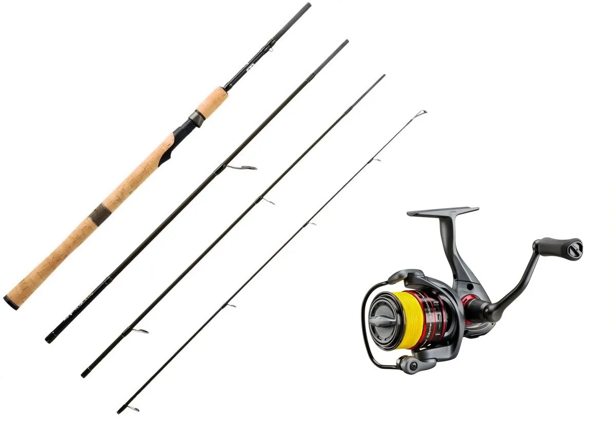 Lawson Escapade Haspel 4-D 9'15-40g/Okuma Ceymar Spinning Prespooled 4000a