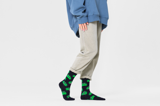 Happy Socks Frog Sock Socken in Mehrfarbig