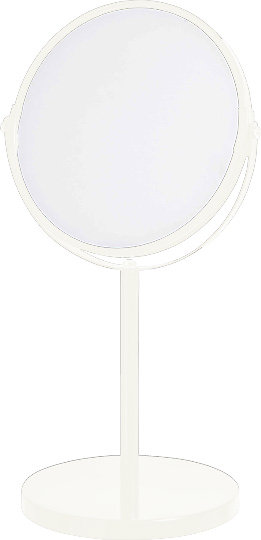 Miroir grossissant blanc en métal Refleto