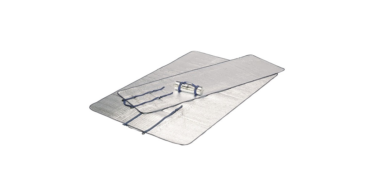 High PeakDubbele aluminiummat  (Zilver)