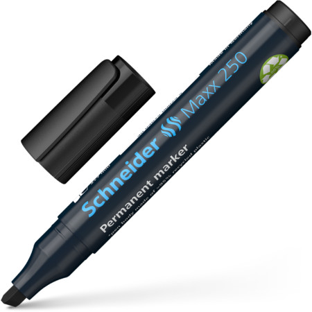 Schneider Maxx 250 Permanent-Marker - schwarz - 2+7 mm