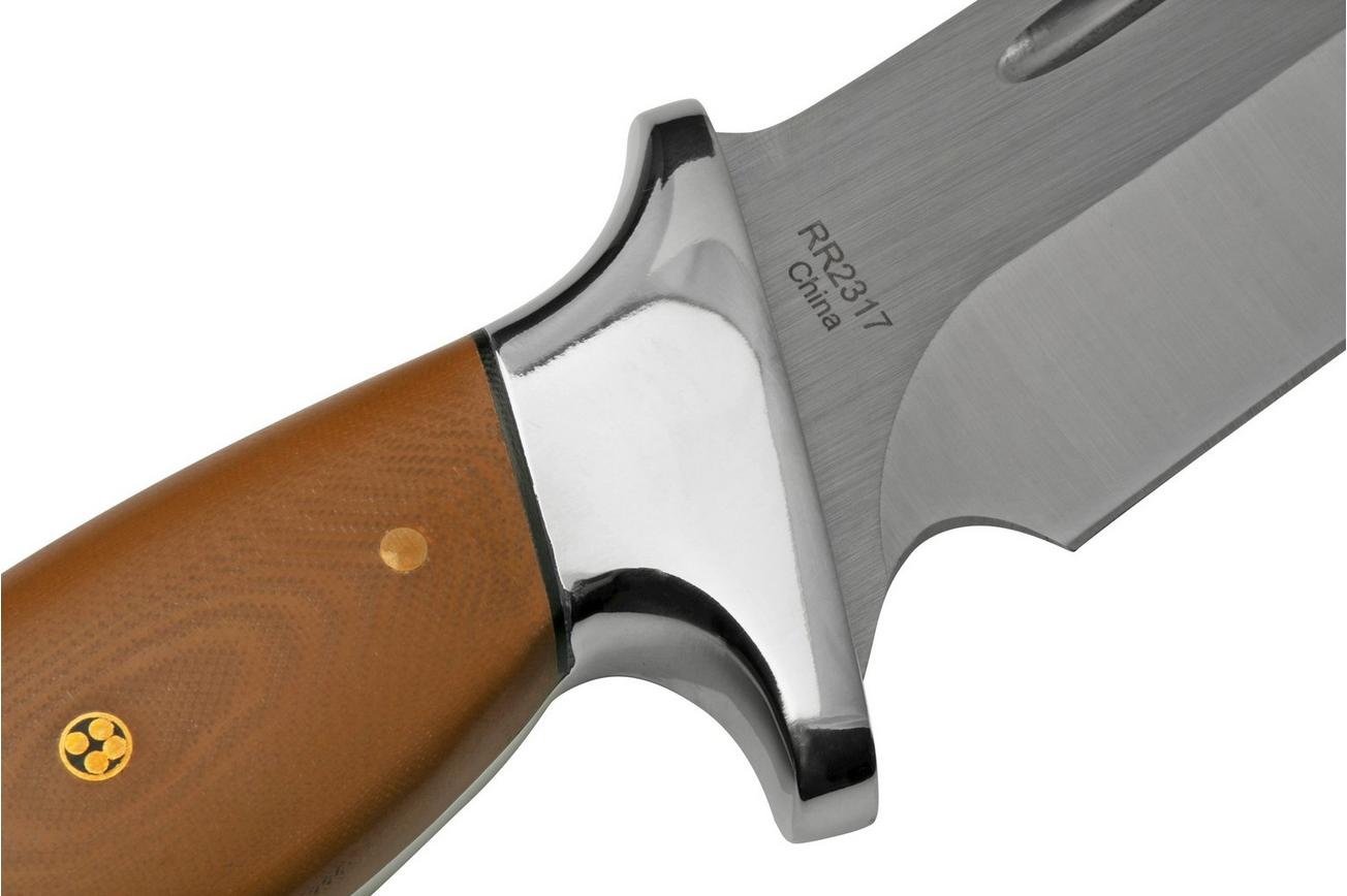 Rough Ryder Bowie Brown G10, RR2317 vaststaand mes
