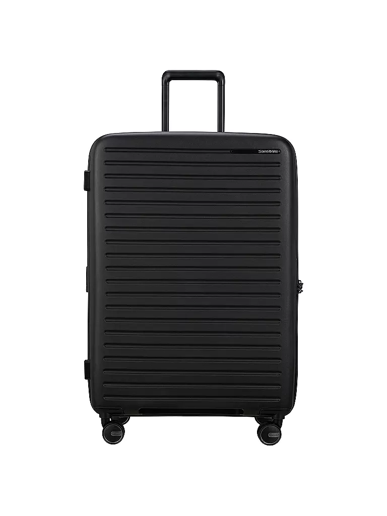 SAMSONITE Trolley  RESTACKD SPINNER 75cm erweiterbar black schwarz