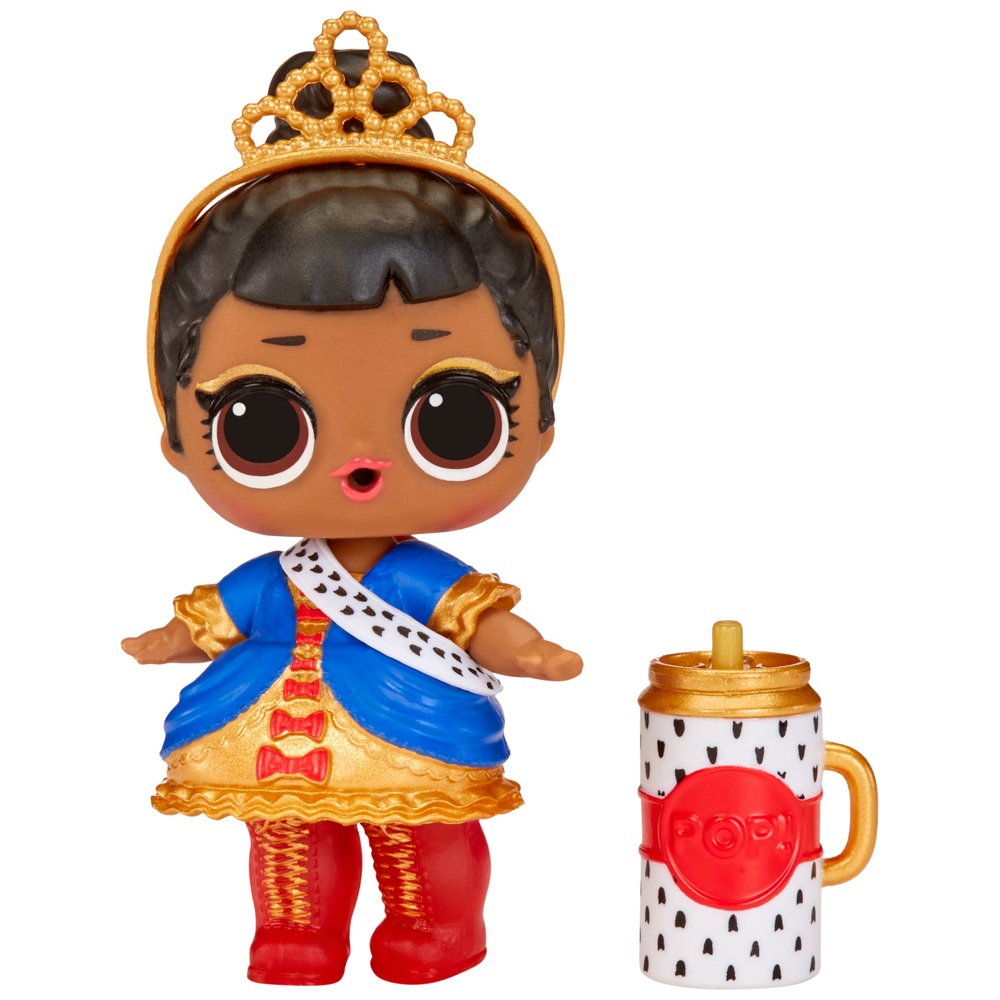 LOL Surprise! Möbel-Schönheitskabinen-Spielset mit Ihrer Majestät Puppe und 8 Überraschungen