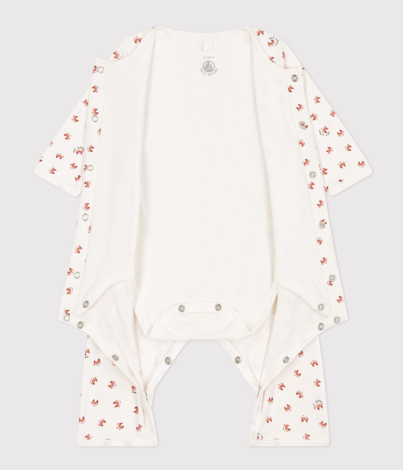 Bodyjama sans pieds bébé en coton