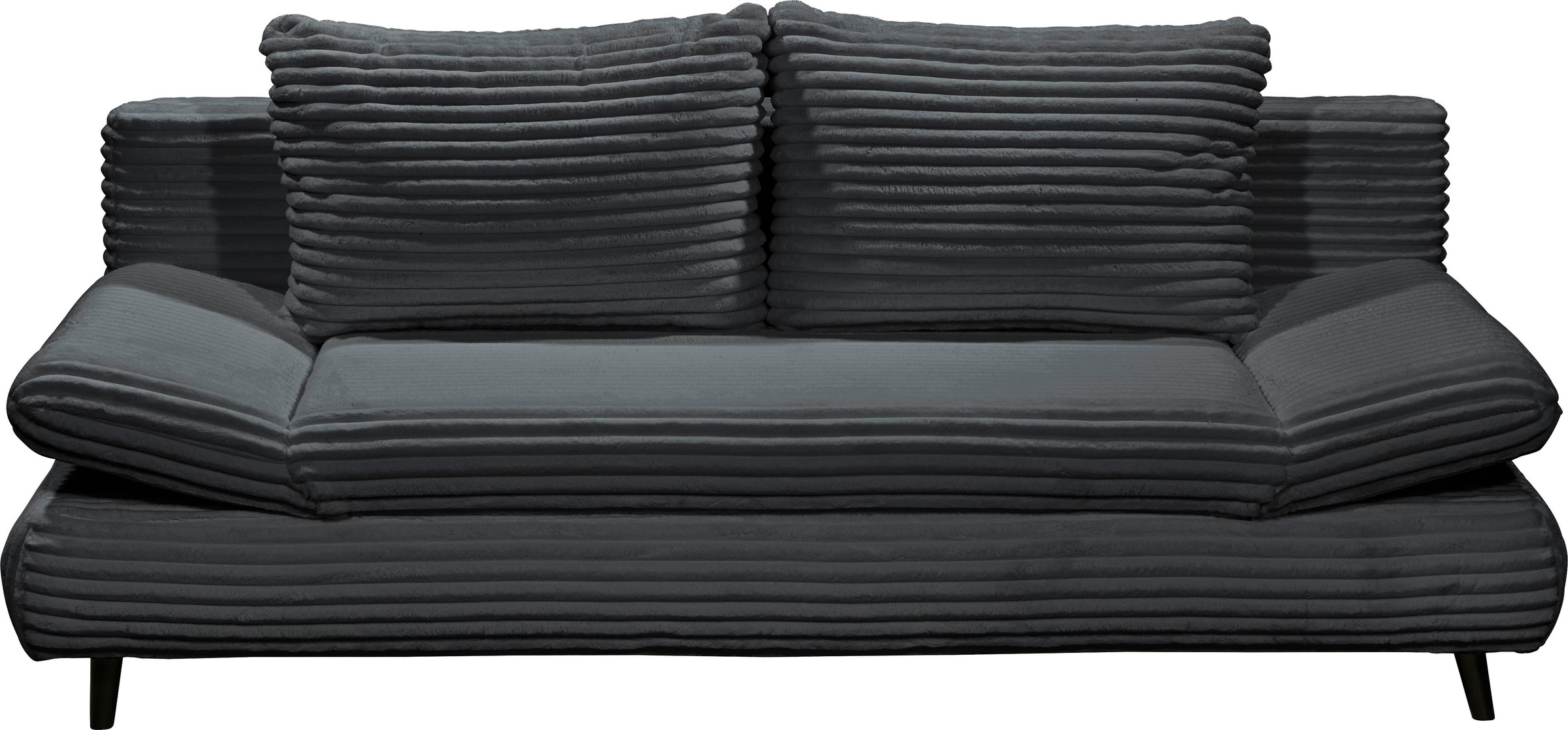 ED EXCITING DESIGN Schlafsofa »Sunny« mit Bettkasten, Armteilverstellung & 2 Rückenkissen