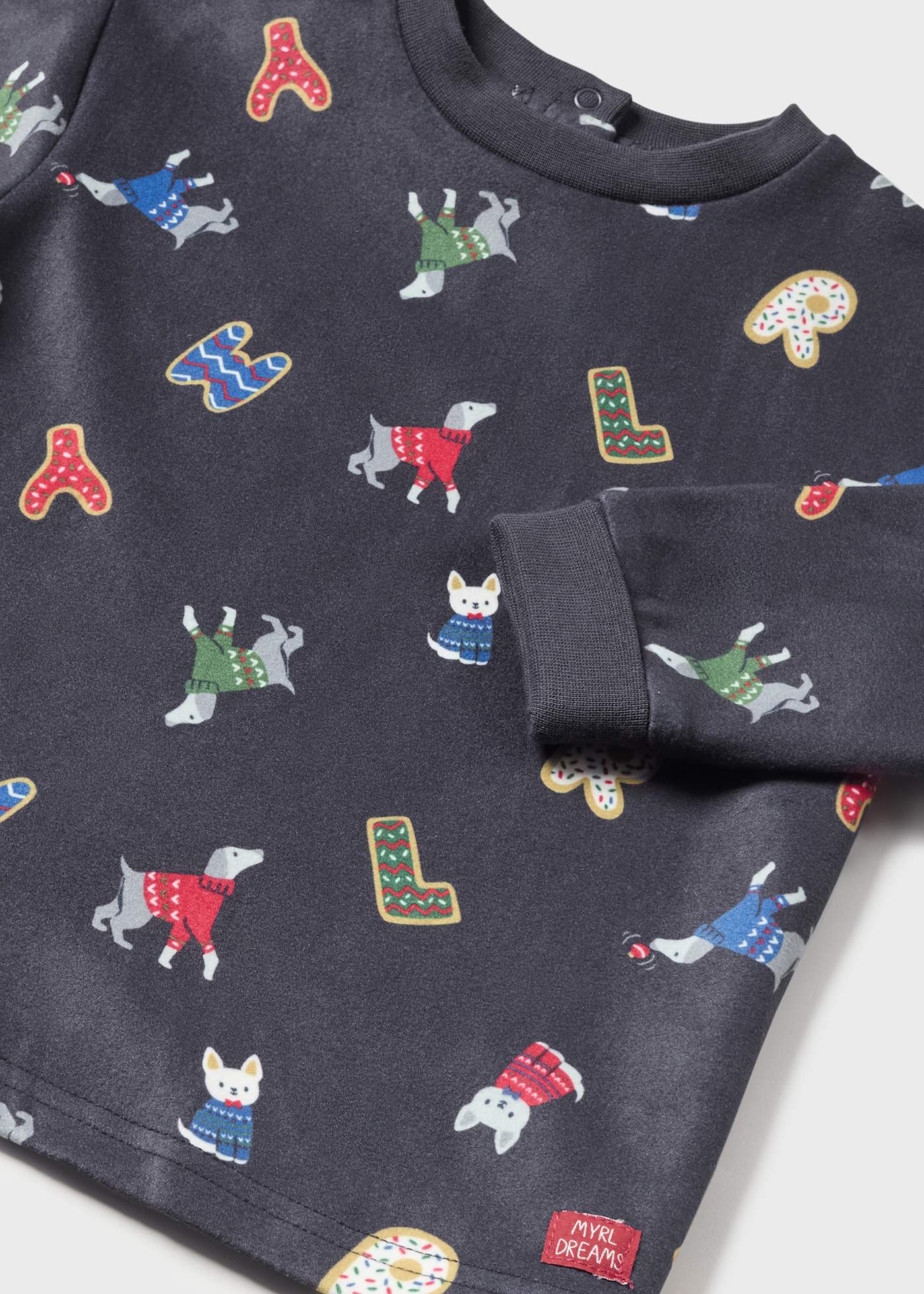 pijamas de bebê estampados e quentinhos