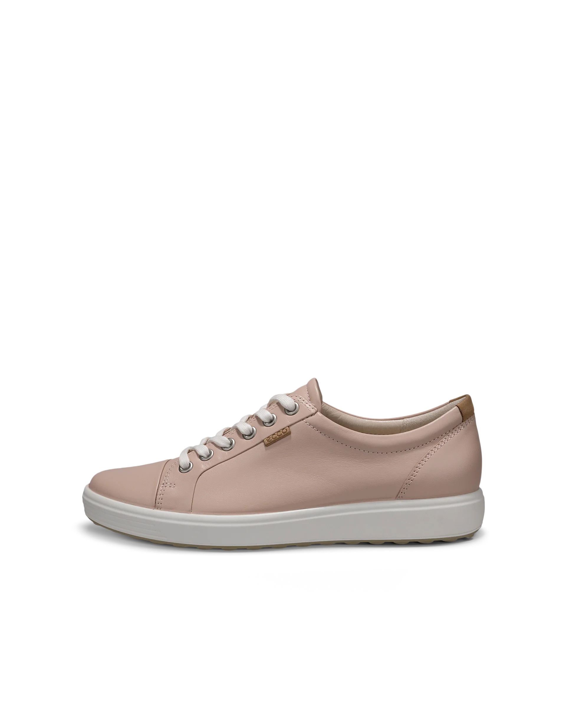 ECCO SOFT 7 W Damen Ledersneaker Pink