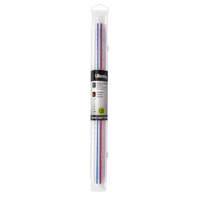 Wonday - Règle ingénieur à échelles 30 cm - 500,1000,1250,1500,2000,2500