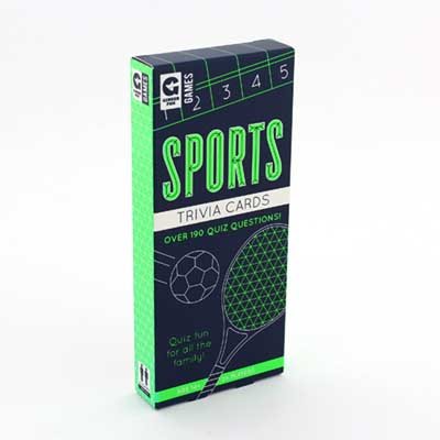 Sports Trivia Cards