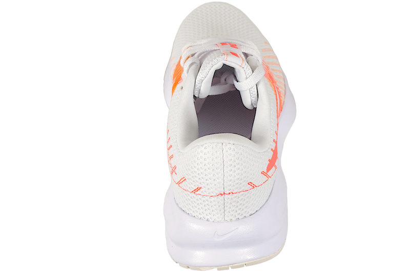 NIKE W NIKE RUN DEFY ORANGE SNEAKERS I HVIDT TEKSTIL