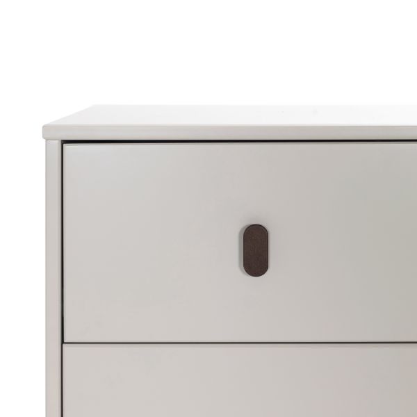 Europe Baby Olivia Commode - Oatmeal - Bold