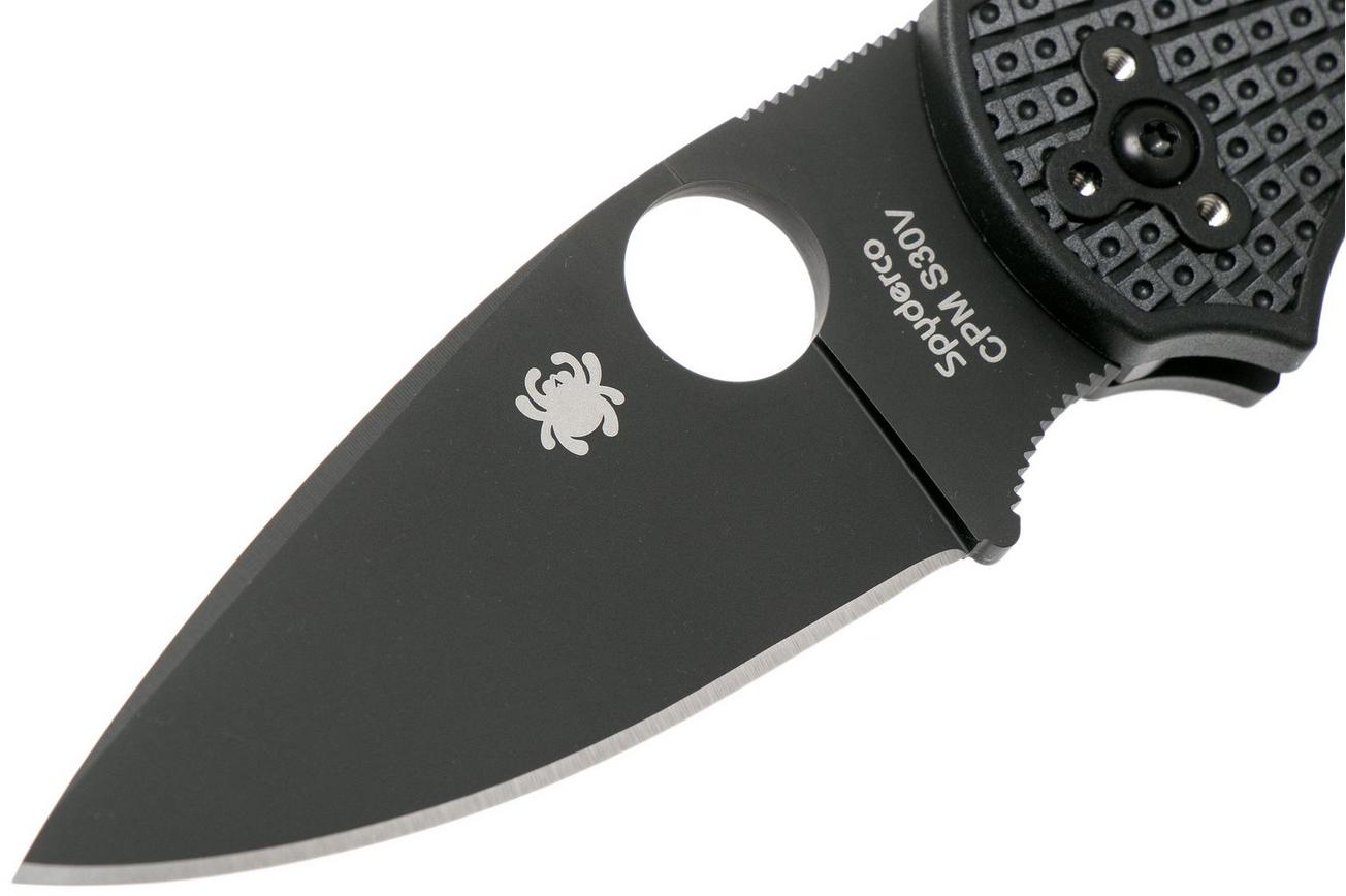 Spyderco Native 5 Lightweight Black C41PBBK5 Black FRN, zakmes