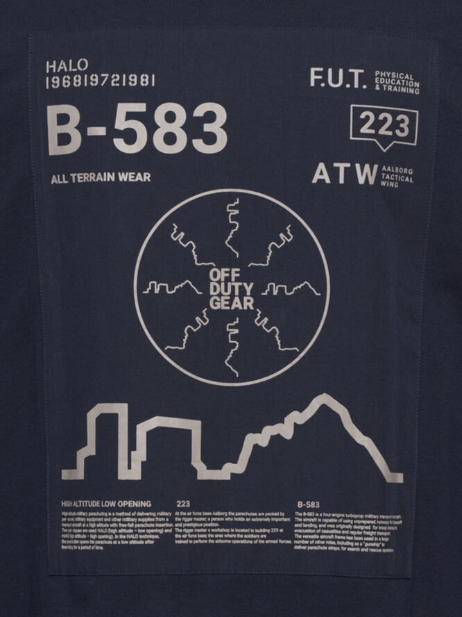 Newline HALO HALO GRAPHIC T-SHIRT 01 Deep well