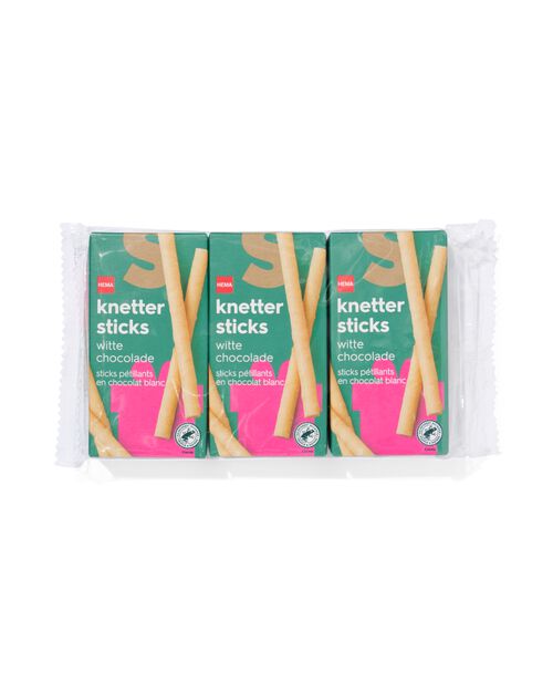 bâtonnets de chocolat blanc - 3 pièces