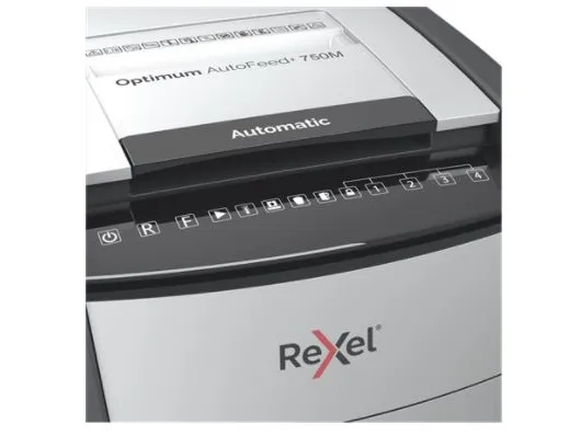 Makulator Rexel Optimum AutoFeed  750M mikromakulering 2x15 mm (P-5)