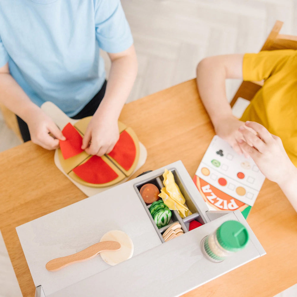 Køb Melissa & Doug Multifarvet Legesæt Pizzaovn