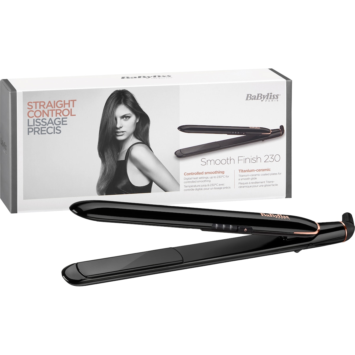 BaByliss Smooth Finish 230 rettetang BAST250E