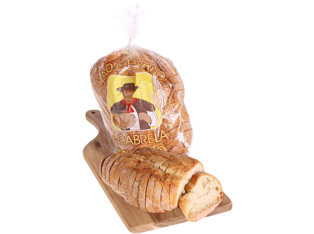 PÃO ALENTEJANO DE CABRELA FATIADO 800G PRODUTO LOCAL