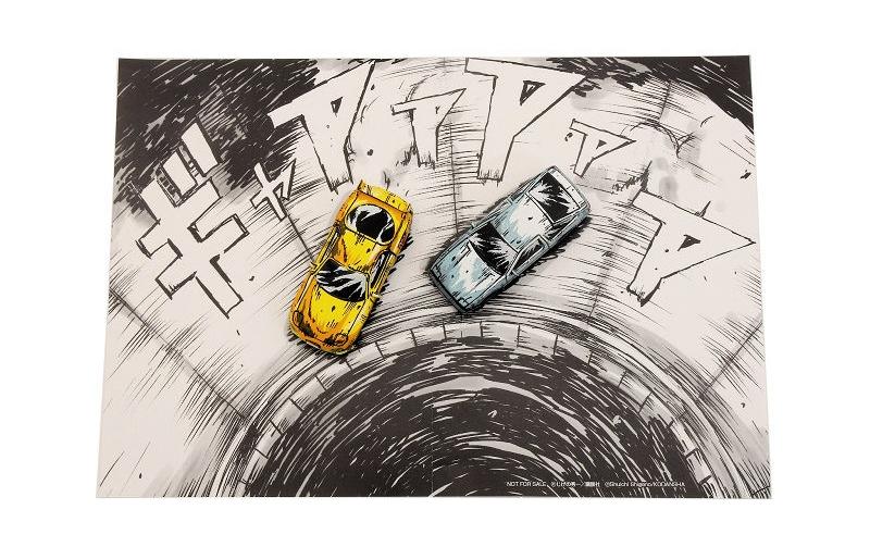 Initial-D Comic Edition 3 Cars Set, 1:64Detailgetreues Modellauto für Sammler im Massstab 1:64