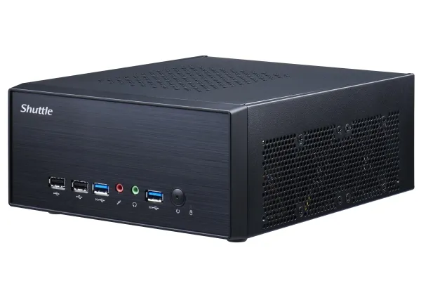 Shuttle XPC slim XH510G2 - Barebone - Slim-PC LGA1200 sokkel - Intel H510 - uden CPU - RAM 0 GB - Gigabit Ethernet