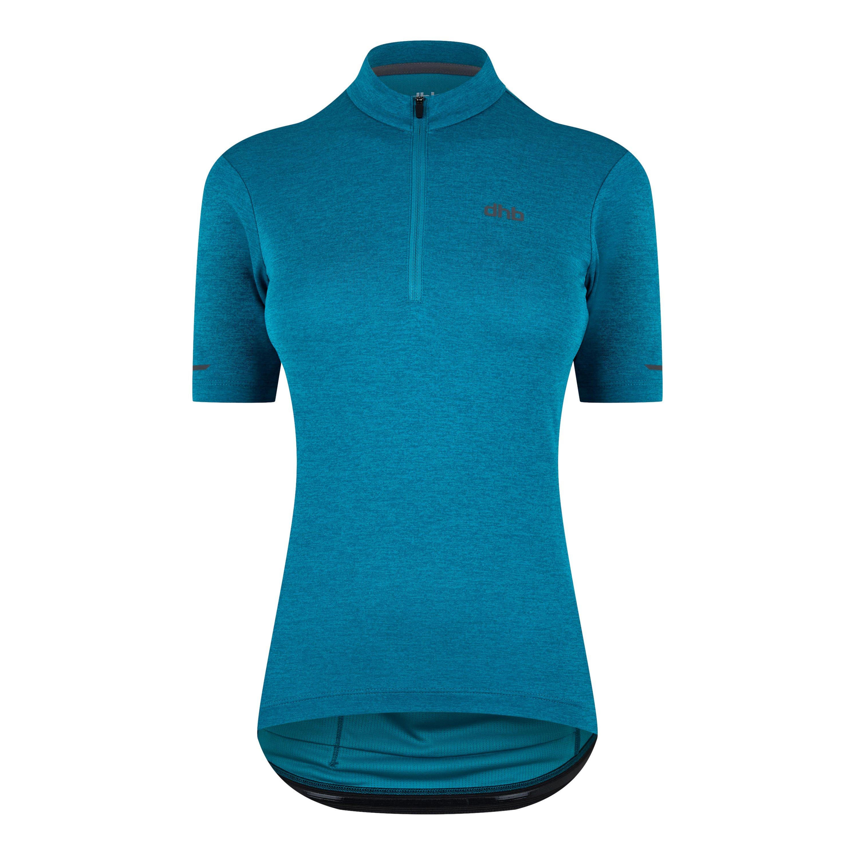 Dhb WomensquarterZip Short Sleeve Jersey 2.0