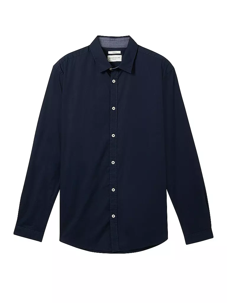 TOM TAILOR Hemd Regular Fit blau