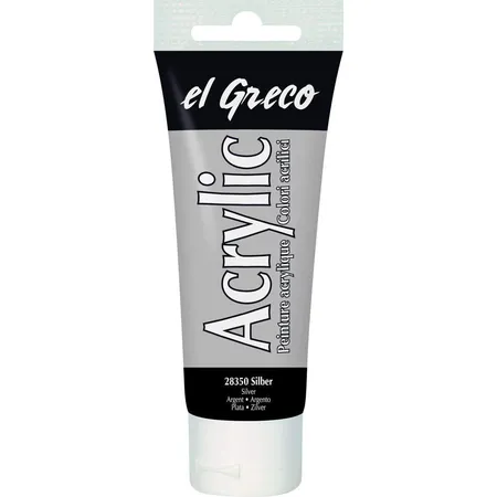 KREUL el Greco Acrylic Silber 75 ml Tube