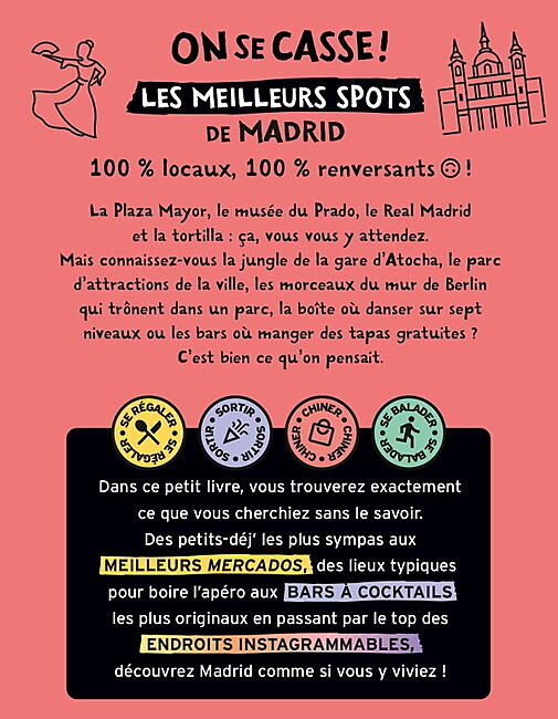 HACHETTE - ON SE CASSE LES MEILLEURS SPOTS A MADRID
